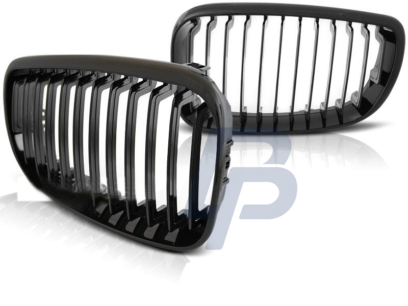 BMW E87/E81/E82/E88 09.07-13 GLOSSY BLACK - 4