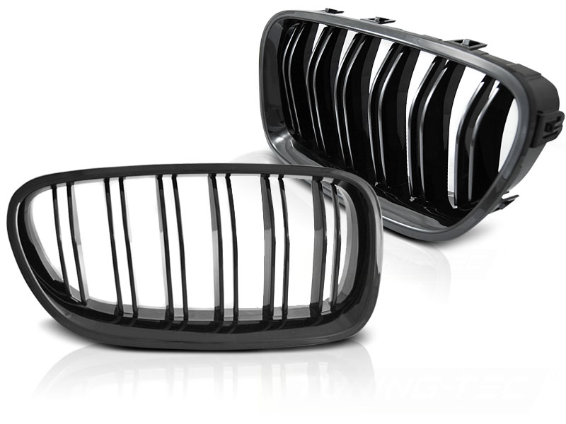 GRILL SPORT BLANK SVART TILL BMW F10 / F11 2010-2016