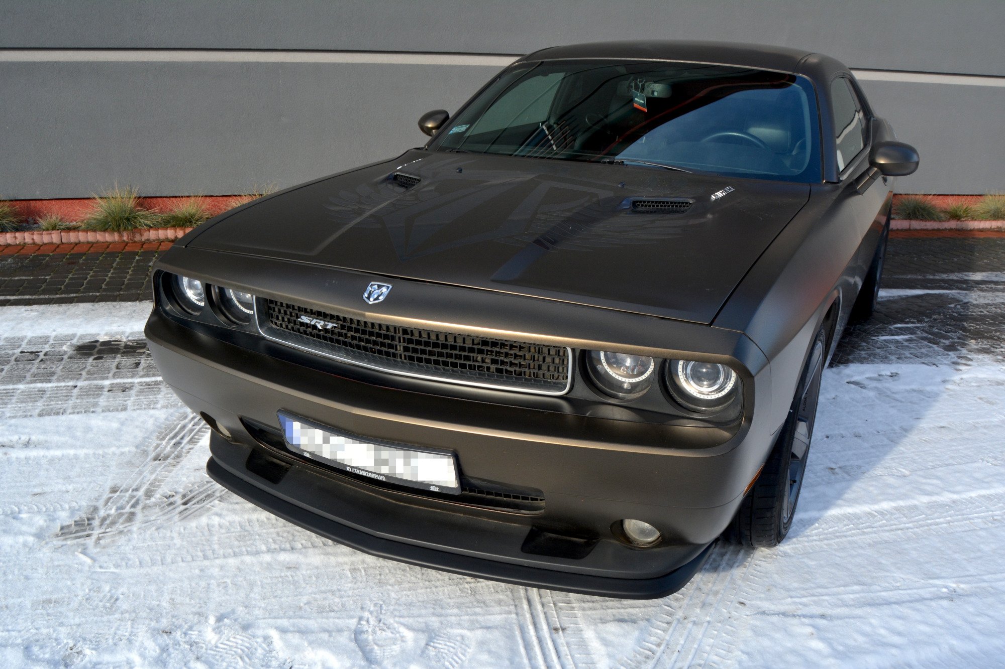 Front Splitter Dodge Challenger Mk3 PHASE-1 SRT8 Coupe - 4