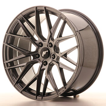 JAPAN RACING JR28 20X10 ET30 5X120 HYPER BLACK