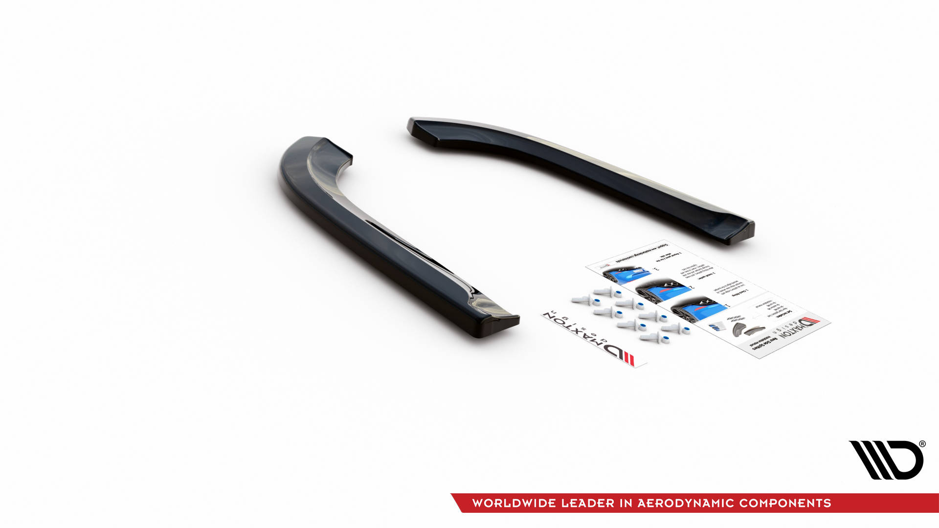 Rear Side Splitters Dodge Durango RT Mk3 - 6