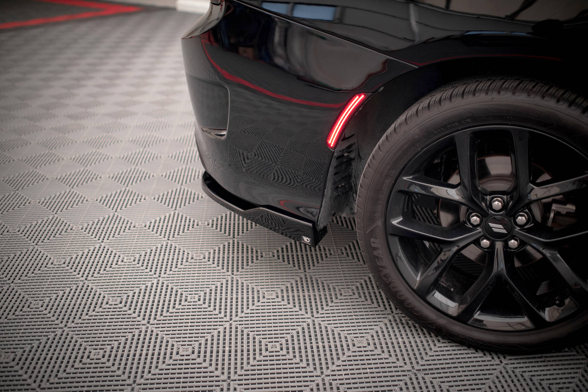 Rear Side Splitters Dodge Charger SRT Mk7 Facelift - 4