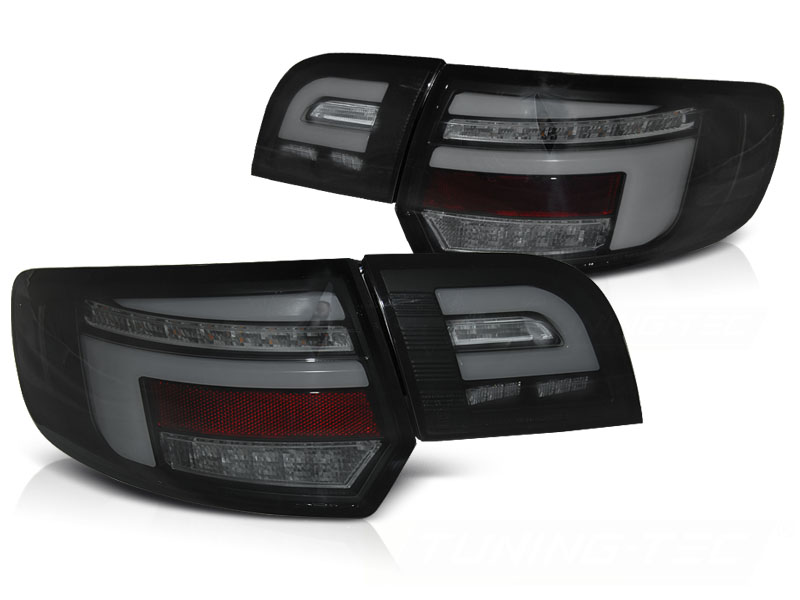 LED-BAKLYKTOR SVART SEQ TILL AUDI A3 8P 5D 2003-2008