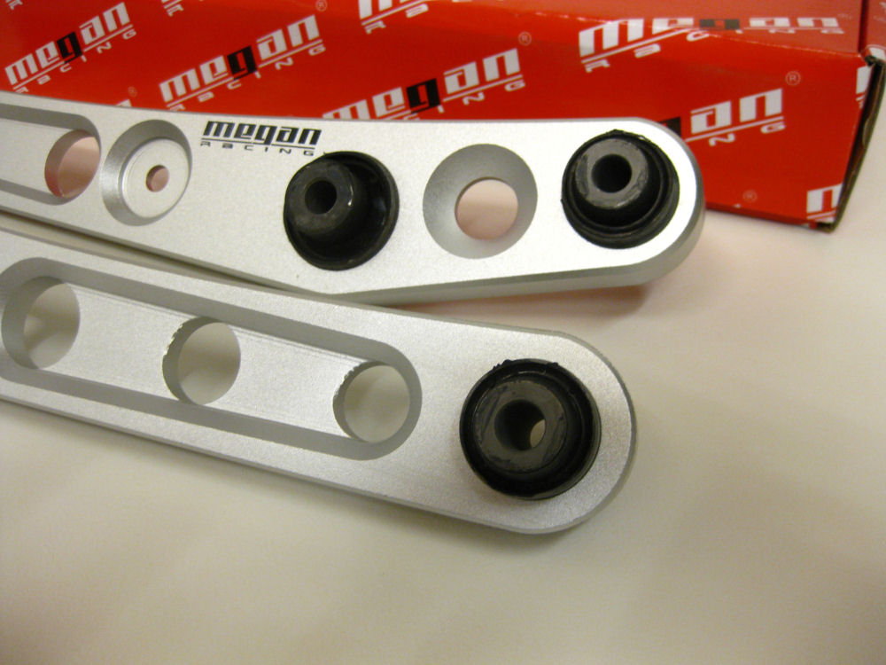 CIVIC 92-95 MEGAN RACING REAR LOWER CONTROL ARMS SILVER - 2
