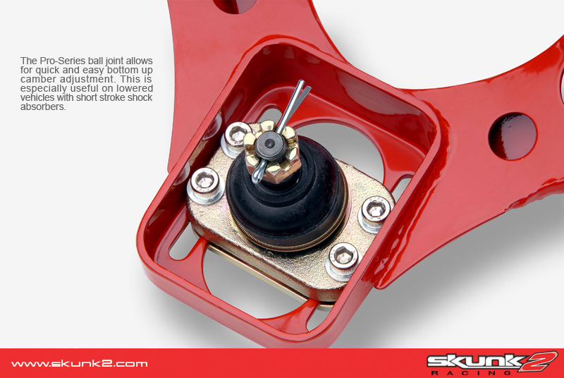 CIVIC 92-95/DELSOL/INTEGRA PRO ADJ. CAMBER KIT FRONT SKUNK2 - 3