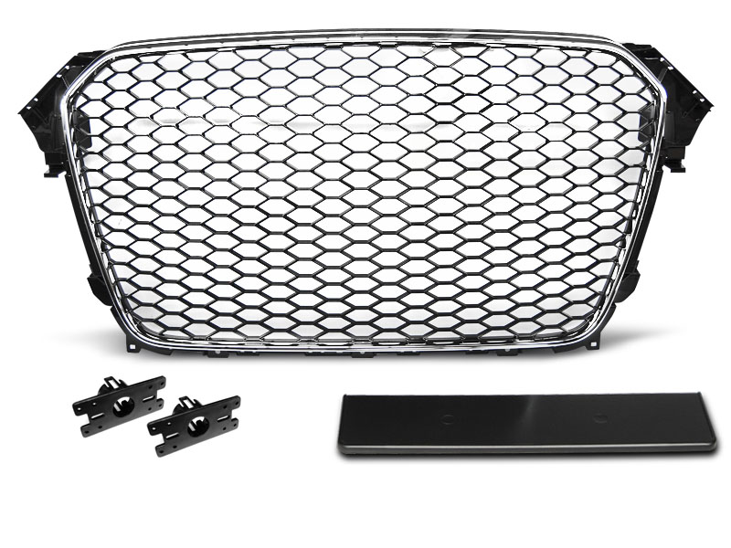 AUDI A4 (B8) RS-TYPE 11.11-15 CHROME BLACK