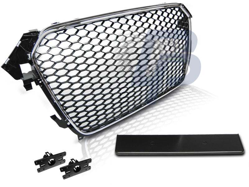 AUDI A4 (B8) RS-TYPE 11.11-15 CHROME BLACK - 4