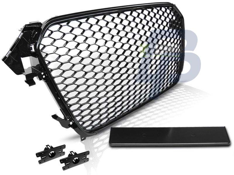 AUDI A4 (B8) RS-TYPE 11.11-15 GLOSSY BLACK - 4