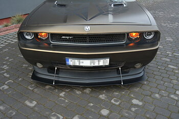 Hybrid Front Splitter V.1 Dodge Challenger Mk3 PHASE-1 SRT8 Coupe