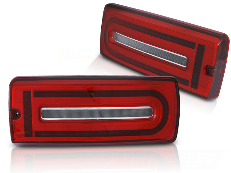 LED-BAKLYKTOR RÖD/VIT TILL MERCEDES W463 G-KLASS 1990-2018