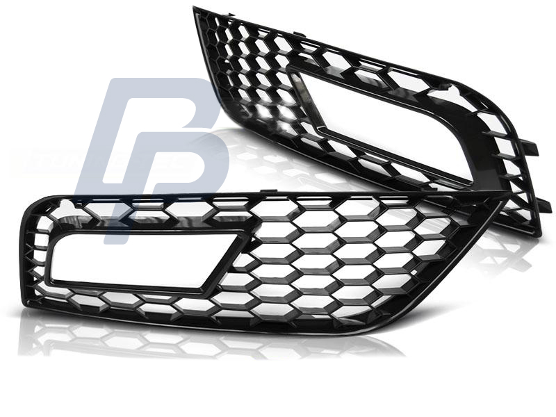 RAMKI HALOGENÓW AUDI A4 (B8) 11.11-15 SVART GRILL - 4