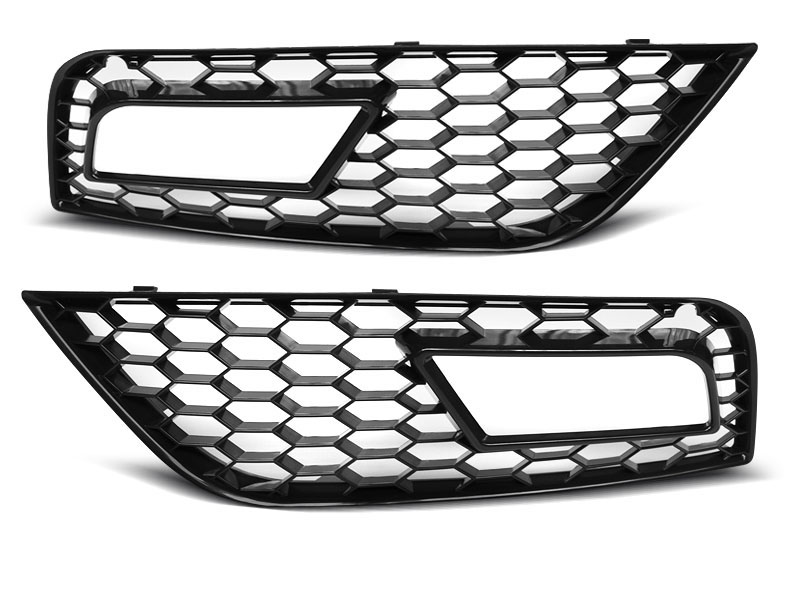 RAMKI HALOGENÓW AUDI A4 (B8) 11.11-15 SVART GRILL