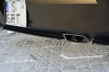 Central Rear Splitter Dodge Challenger Mk3 PHASE-1 SRT8 Coupe