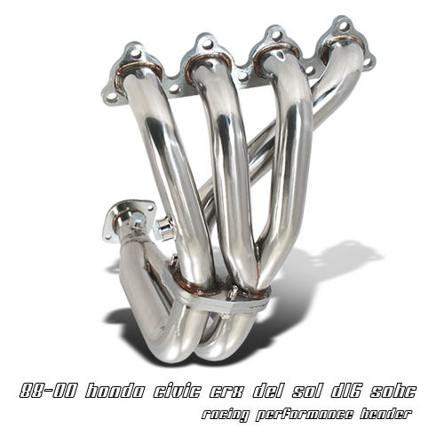HONDA CIVIC/CRX/SOL 88-00 D-SERIES 4-2-1 STAINLESS HEADER