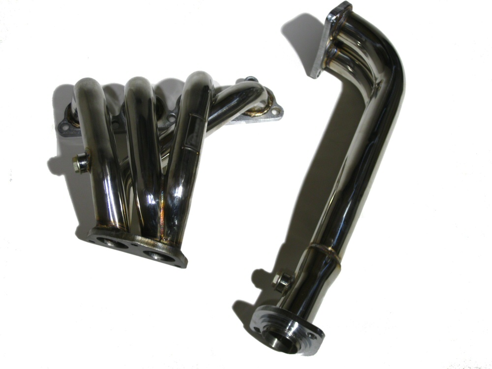 HONDA CIVIC/CRX/SOL 88-00 D-SERIES 4-2-1 STAINLESS HEADER - 3