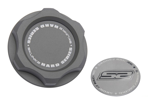 UNIVERSAL (HONDA) M33X2.8 BILLET OIL CAP GUNMETAL SKUNK2