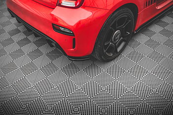 Rear Side Splitters Fiat 500 Abarth MK1 Facelift (2016-UP)