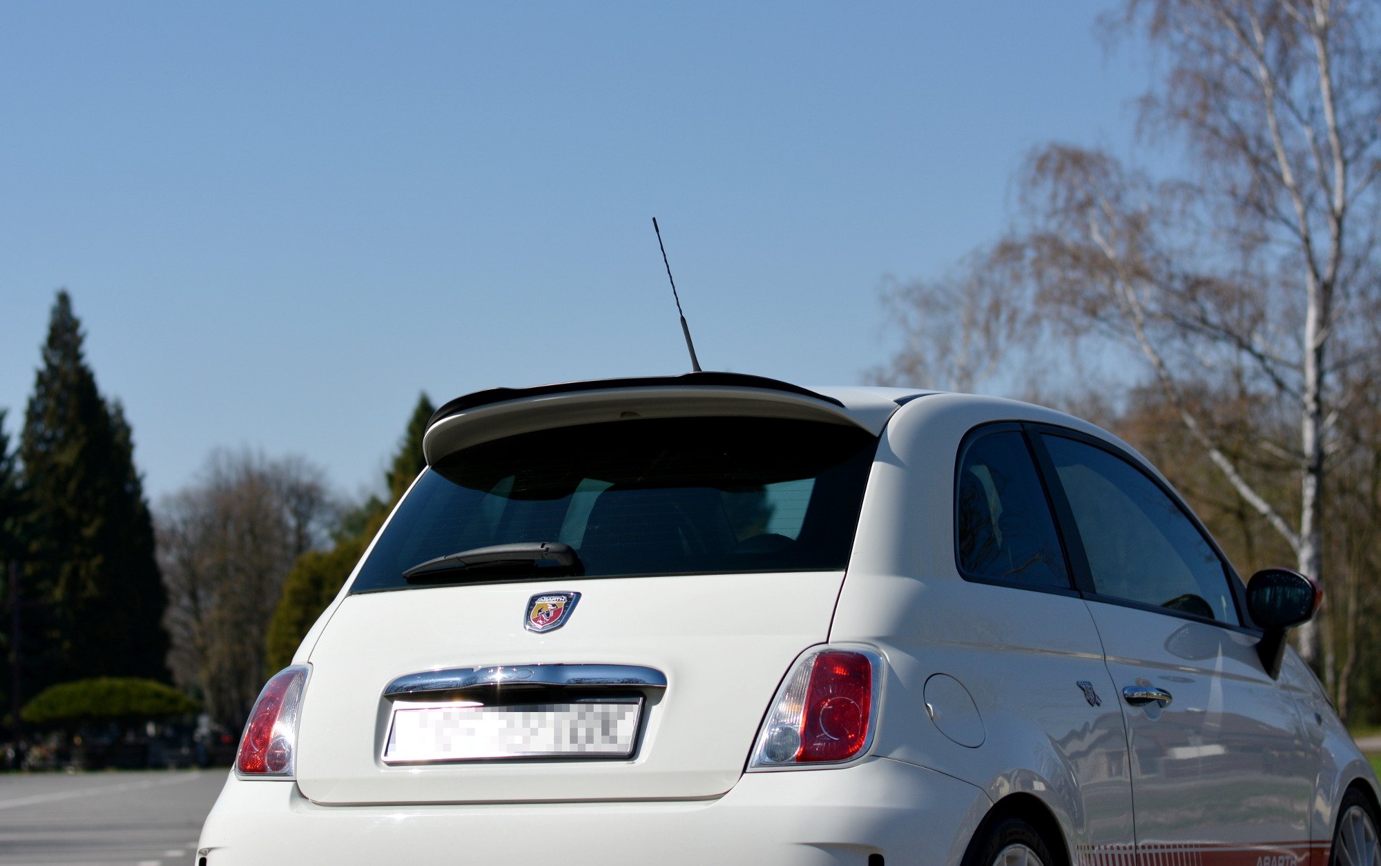 Spoiler Extension Fiat 500 MK1 Abarth (2008-2012) - 4