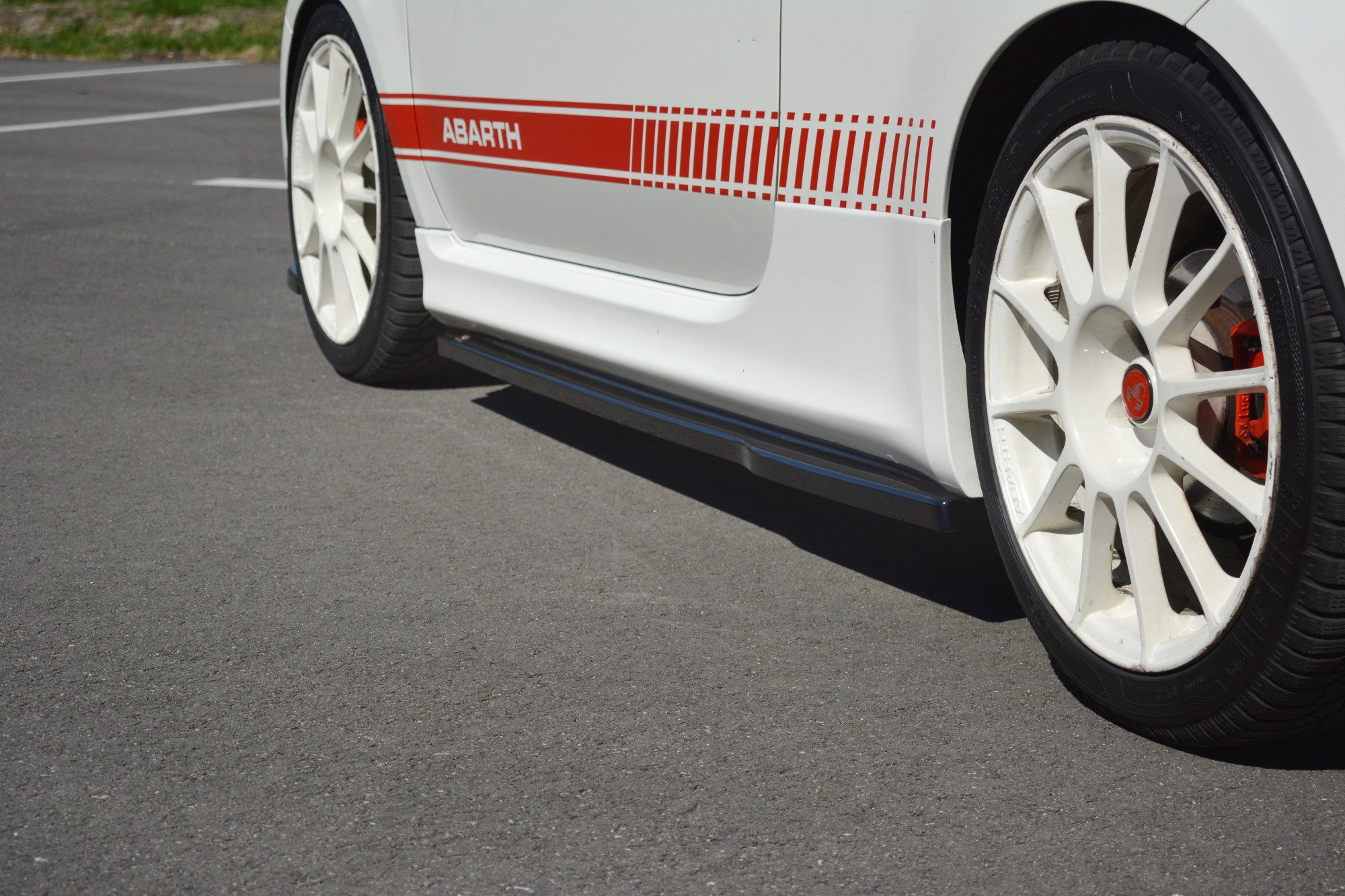 Side Skirts Splitters Fiat 500 Mk1 Abarth (2008-2012) - 4