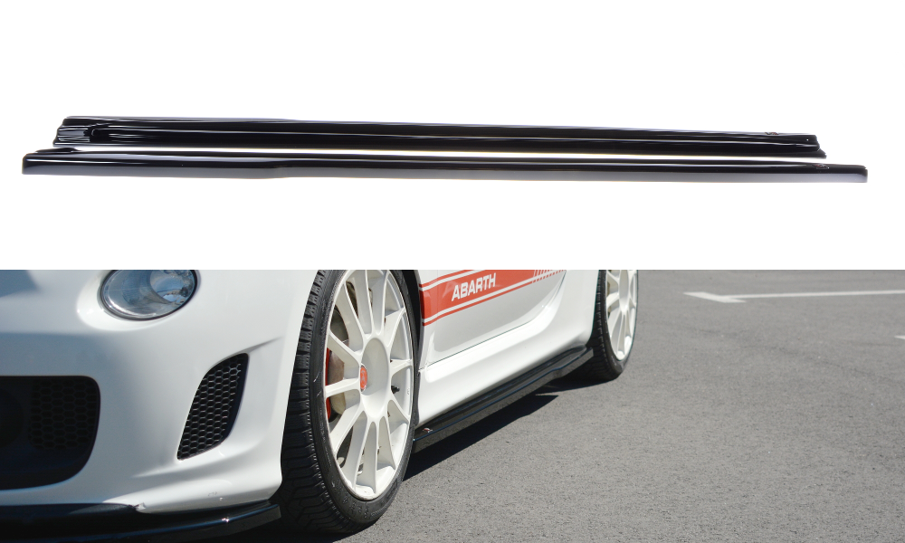 Side Skirts Splitters Fiat 500 Mk1 Abarth (2008-2012)