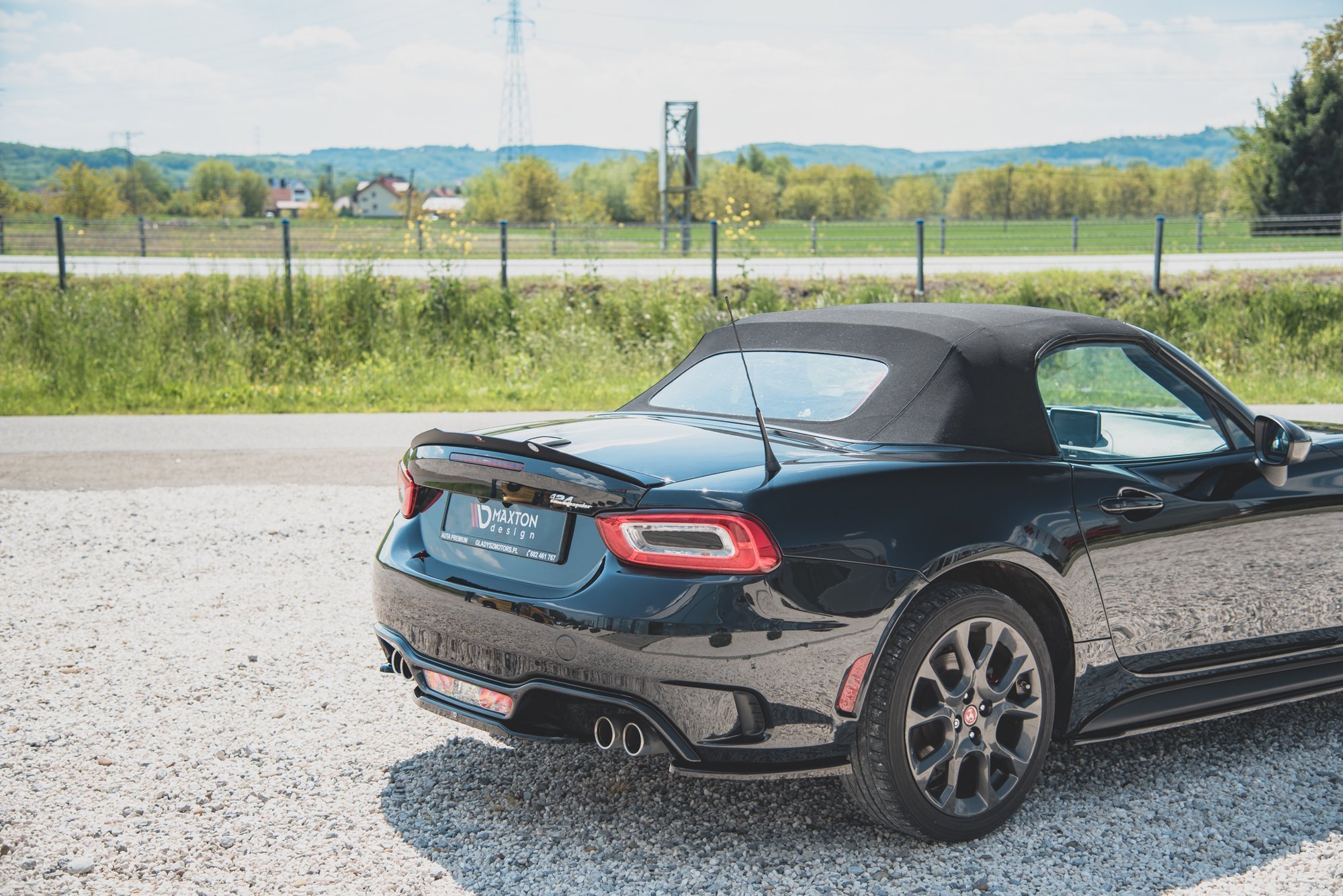 Spoiler CAP Fiat 124 Spider Abarth (2017-) - 3