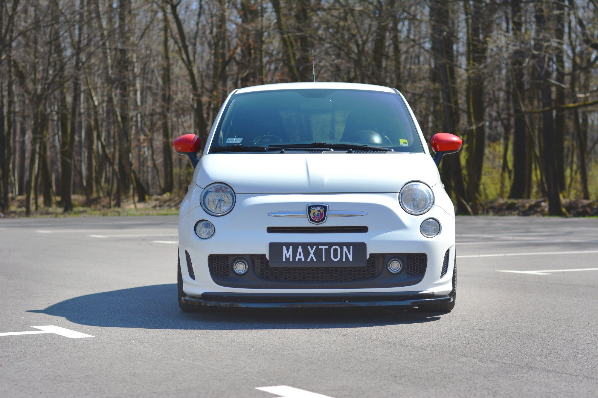 Front Splitter V.2 Fiat 500 MK1 Abarth (2008-2012) - 3