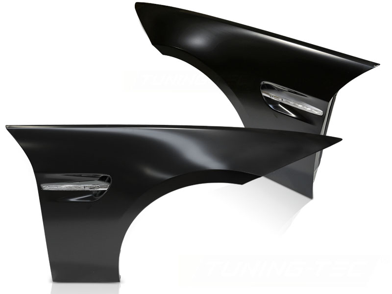 FRAMSKÄRMAR SPORTDESIGN WITH LED TILL BMW E90 E91 2005-2011