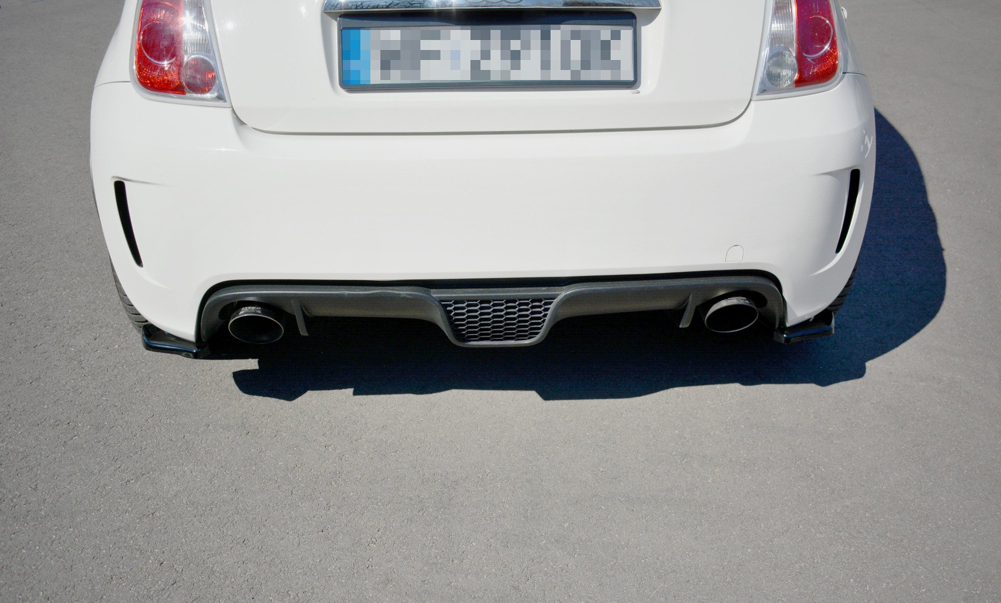 Rear Side Splitters Fiat 500 Abarth MK1 (2008-2012) - 2