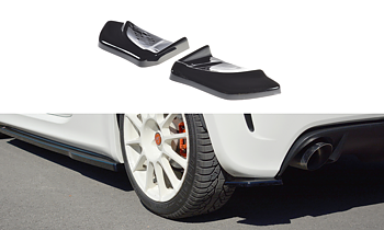 Rear Side Splitters Fiat 500 Abarth MK1 (2008-2012)