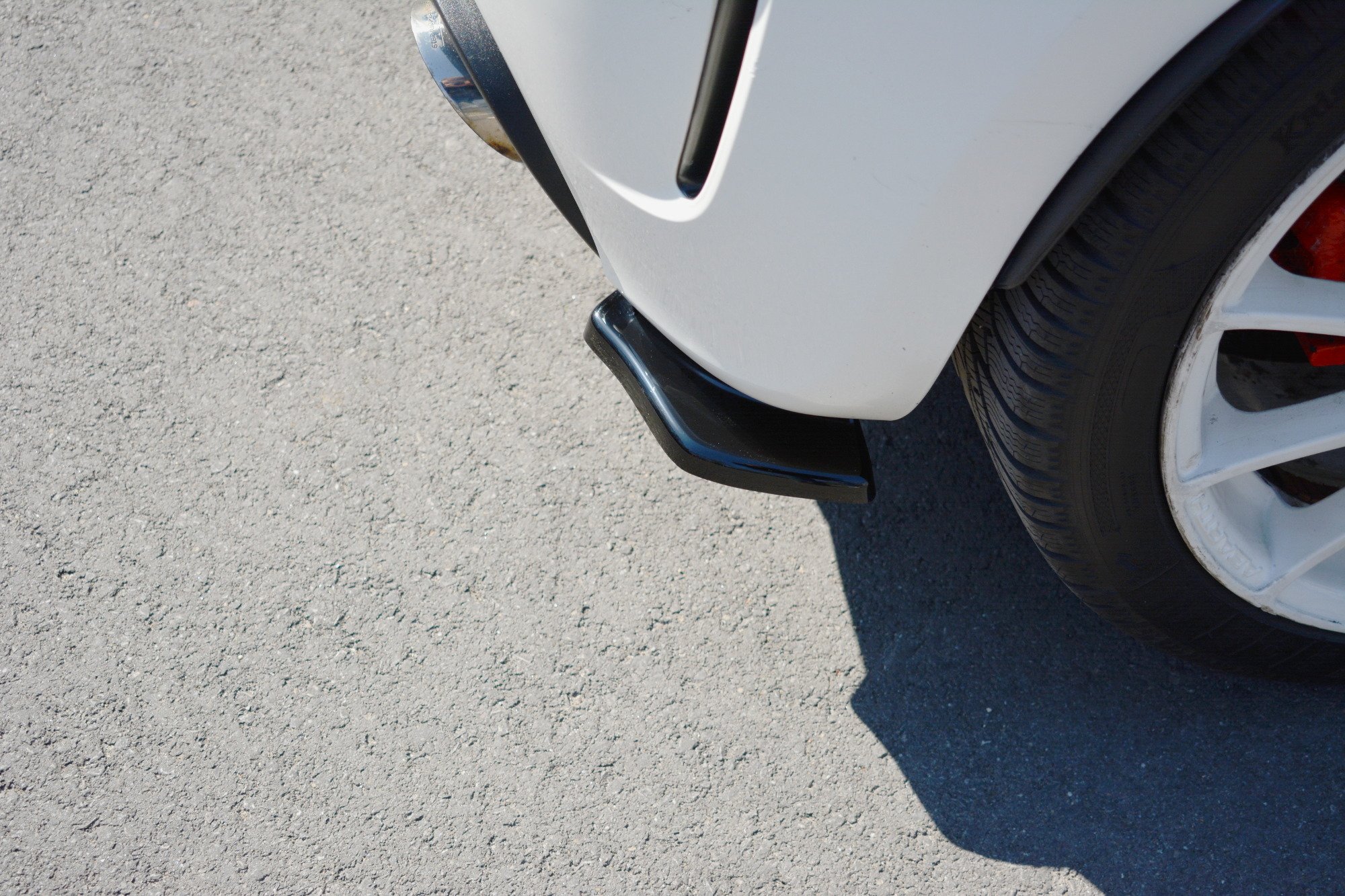 Rear Side Splitters Fiat 500 Abarth MK1 (2008-2012) - 4