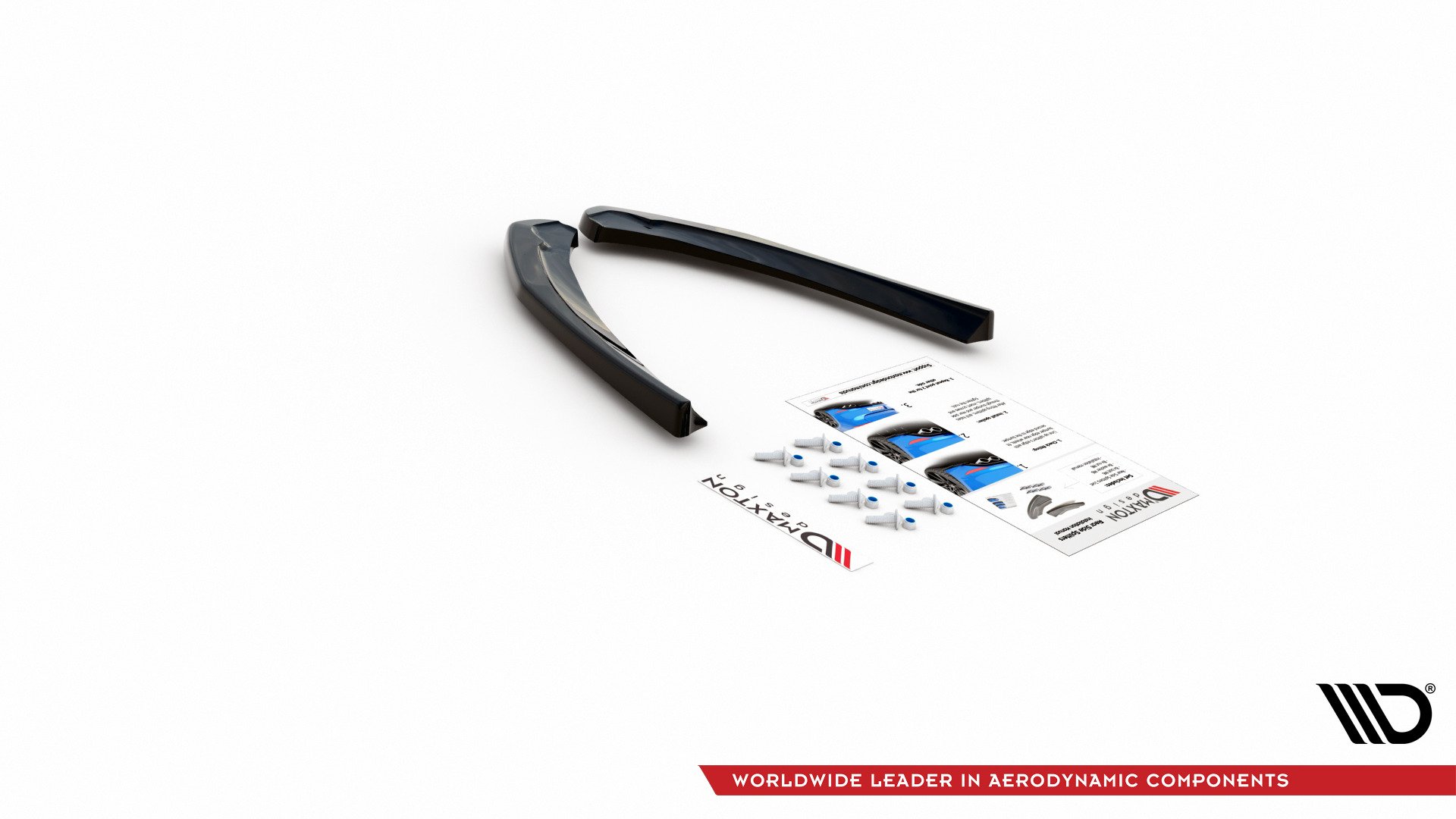 Rear Side Splitters Fiat 124 Spider Abarth (2017-) - 7