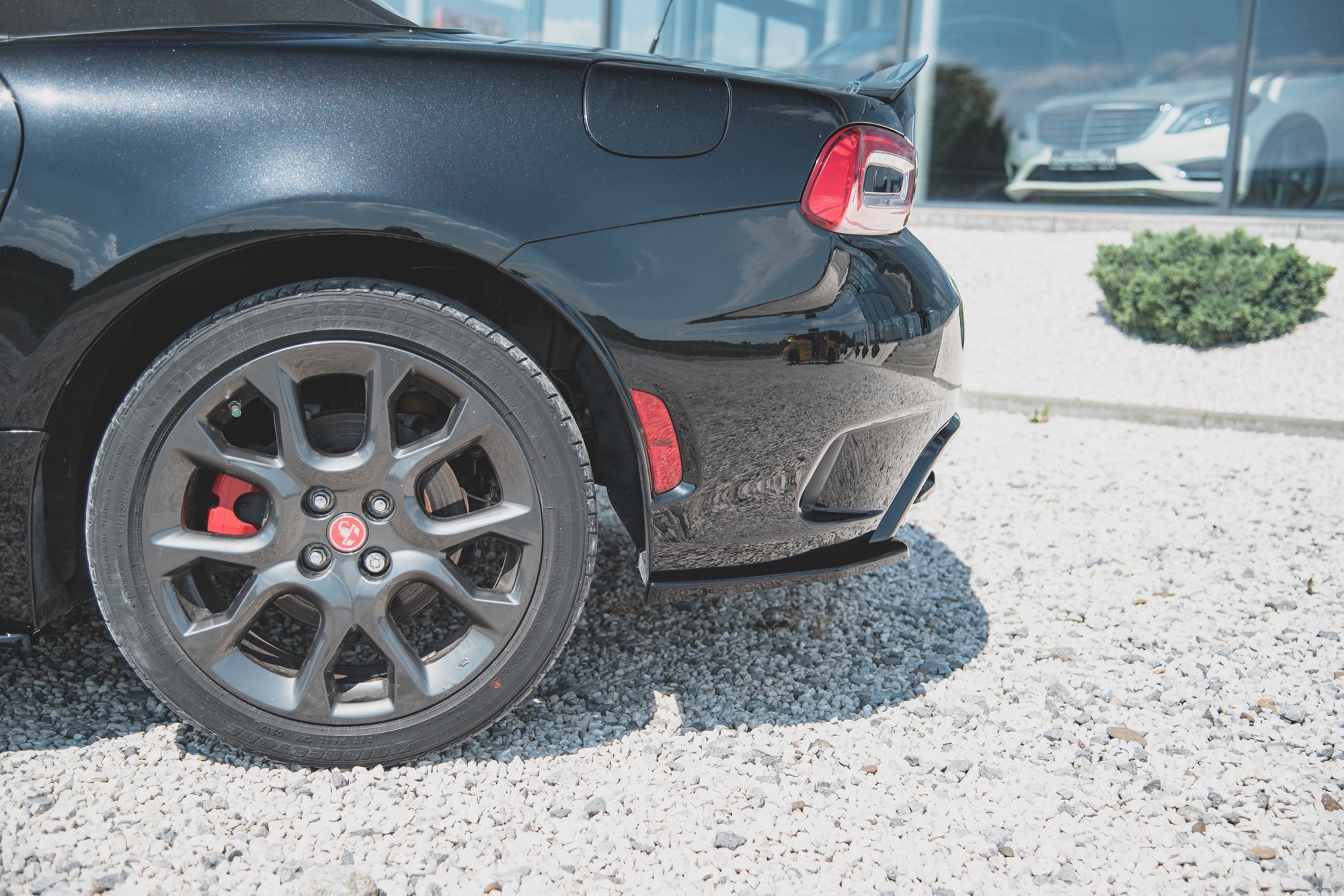 Rear Side Splitters Fiat 124 Spider Abarth (2017-) - 6