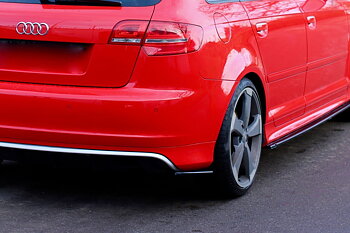 REAR SIDE SPLITTERS AUDI RS3 8P