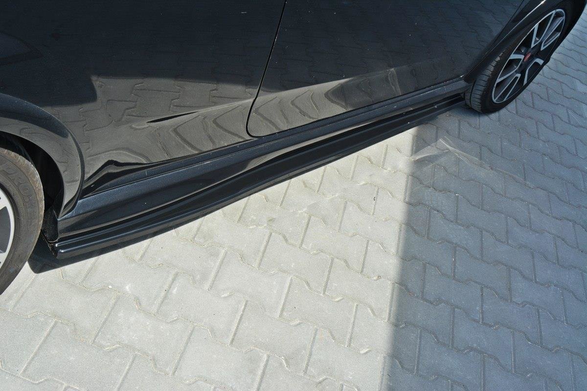 Side Skirts Diffusers Fiat Punto EVO Abarth (2010-2014) - 5