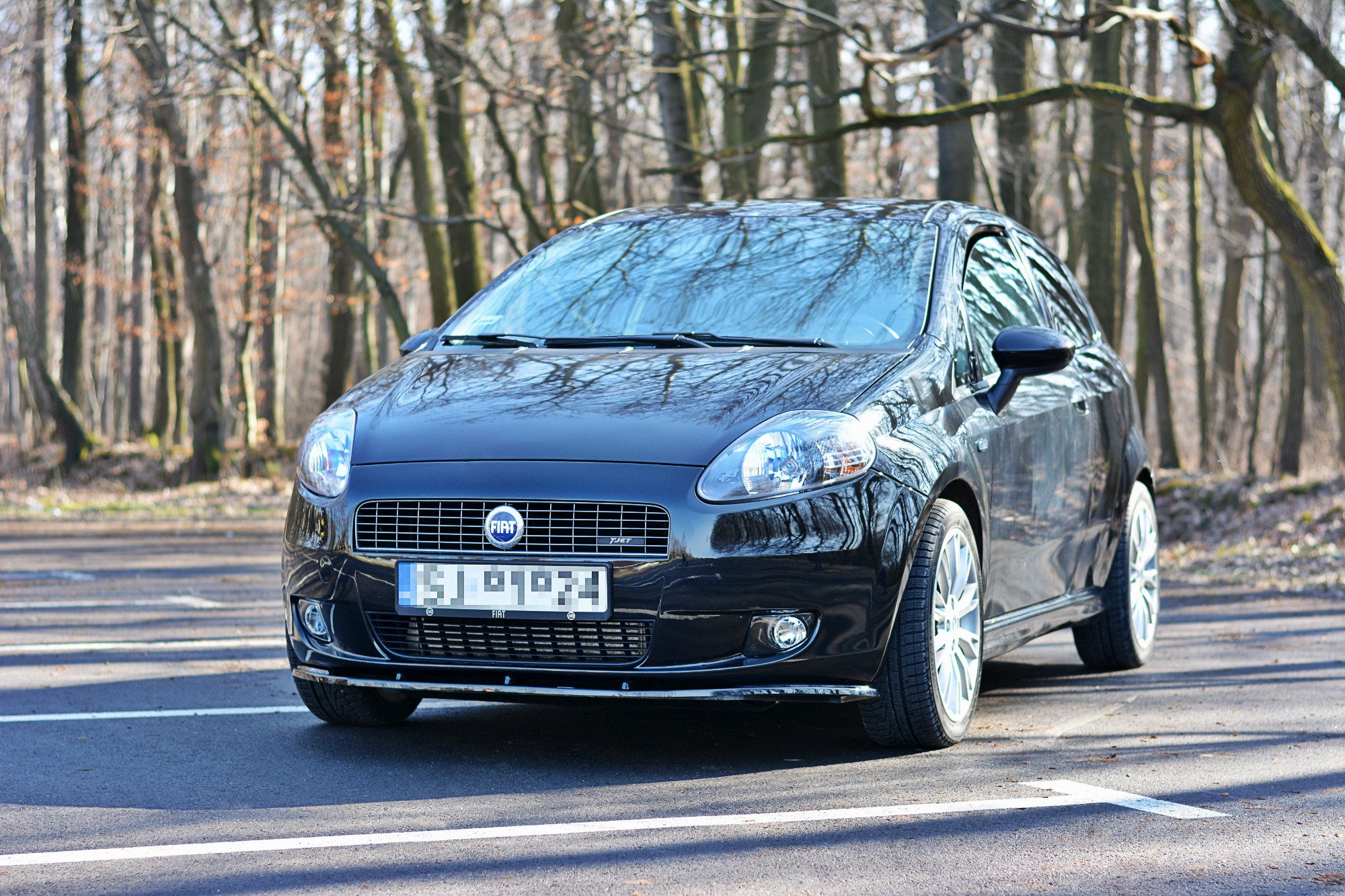 Front Splitter Fiat Grande Punto Standard - 2