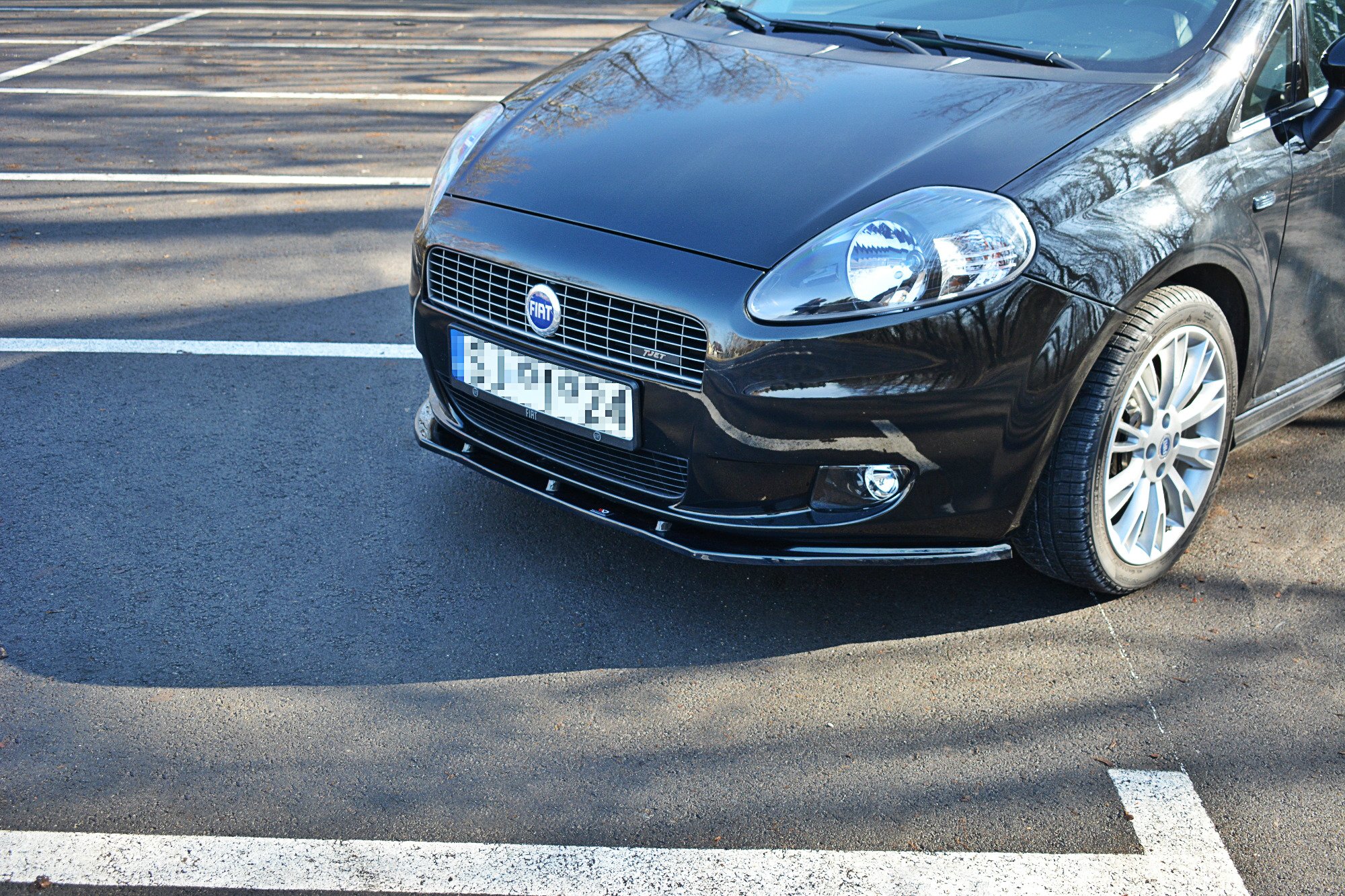 Front Splitter Fiat Grande Punto Standard - 3