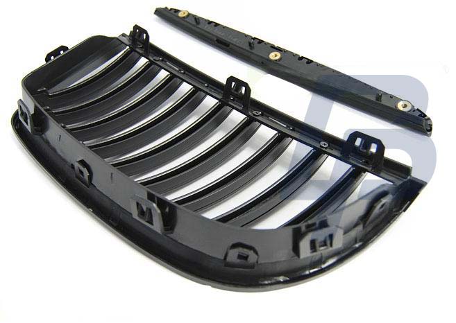 BMW E90 / E91 03.05-08.08 MATT BLACK - 4