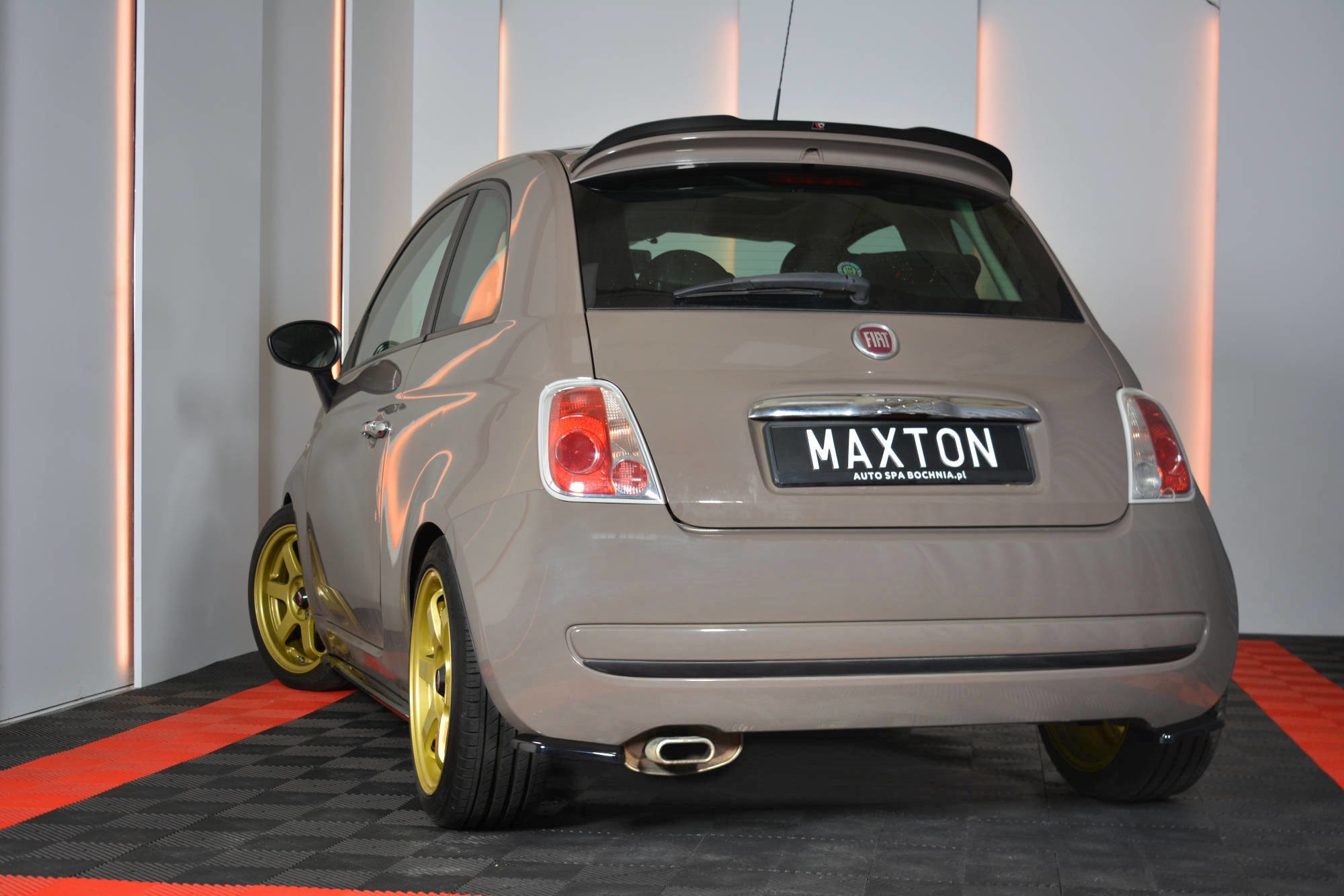 Spoiler CAP Fiat 500 Hatchback Sport Preface - 5