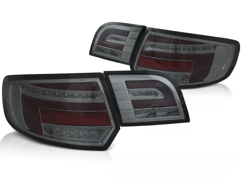 LED BAR RÖD BAKLYKTOR TONAD SEQ TILL AUDI A3 8P 5D 2008-2012