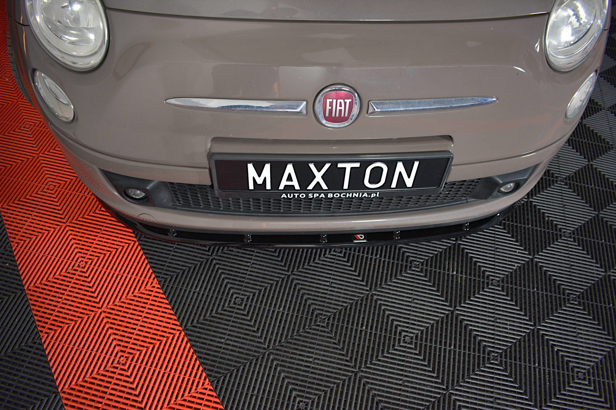 Front Splitter V.1 Fiat 500 Pre-facelift (2007-2014) - 2