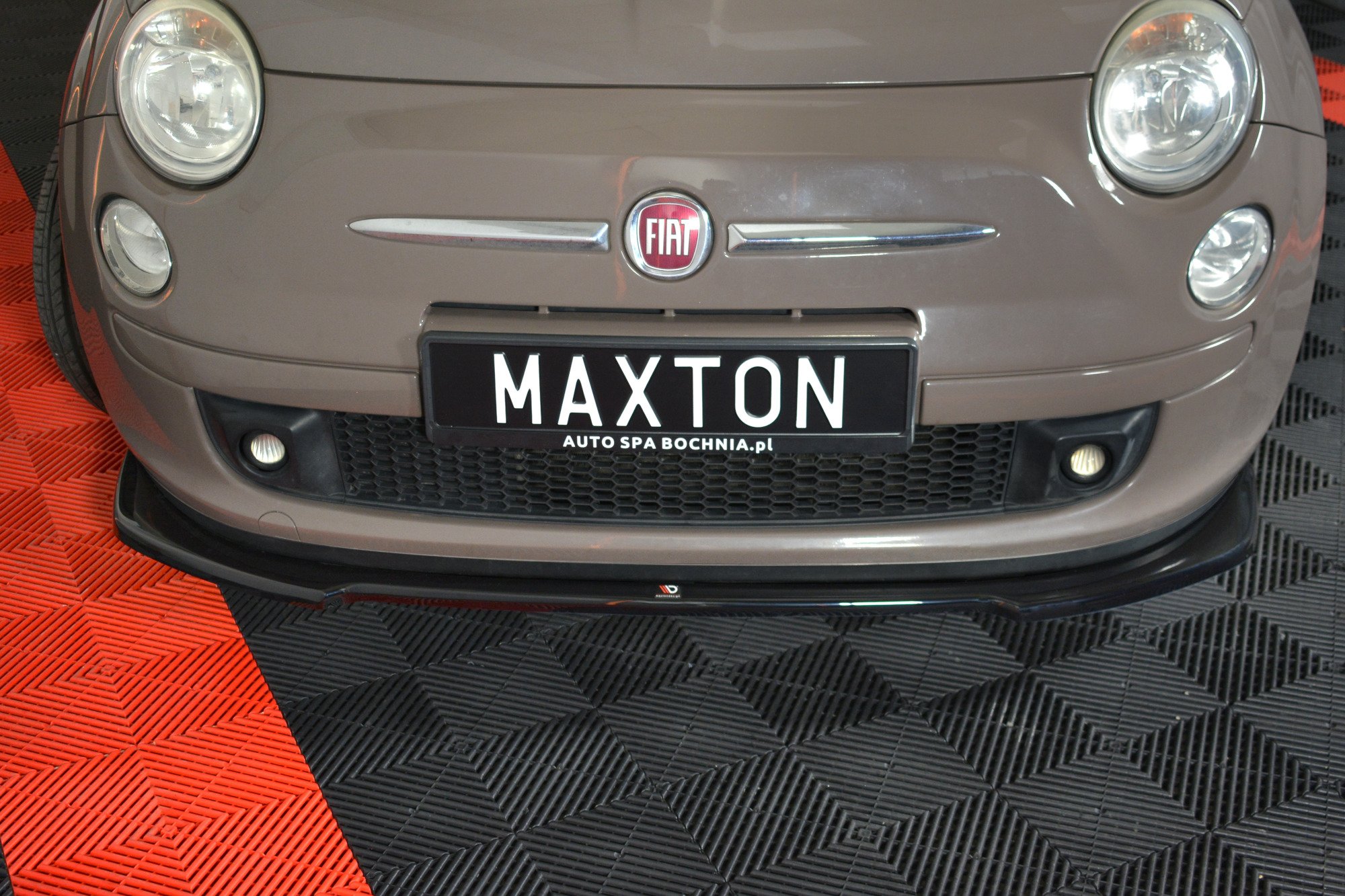 Front Splitter V.2 Fiat 500 Pre-facelift (2007-2014) - 2