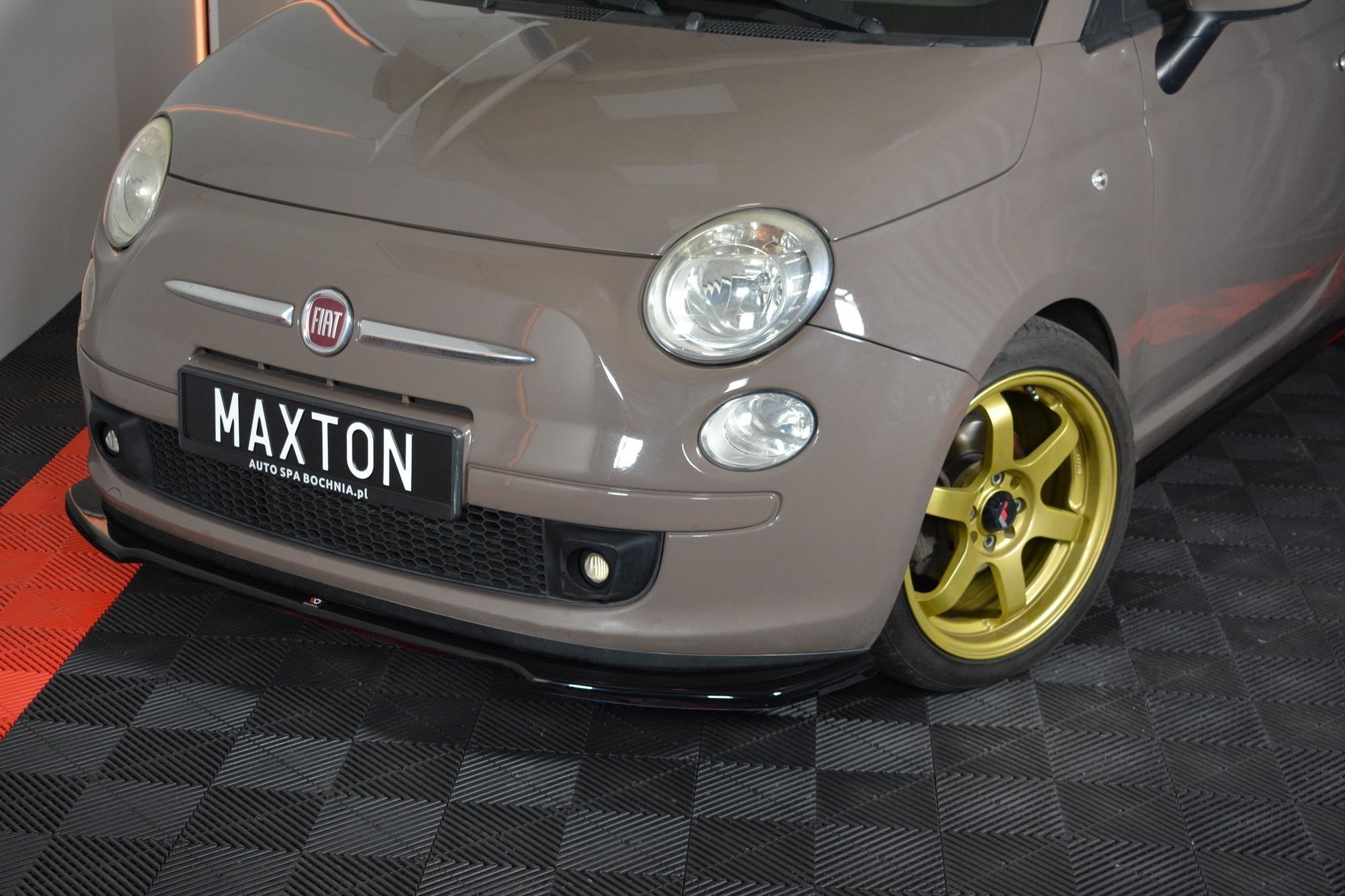 Front Splitter V.2 Fiat 500 Pre-facelift (2007-2014) - 4