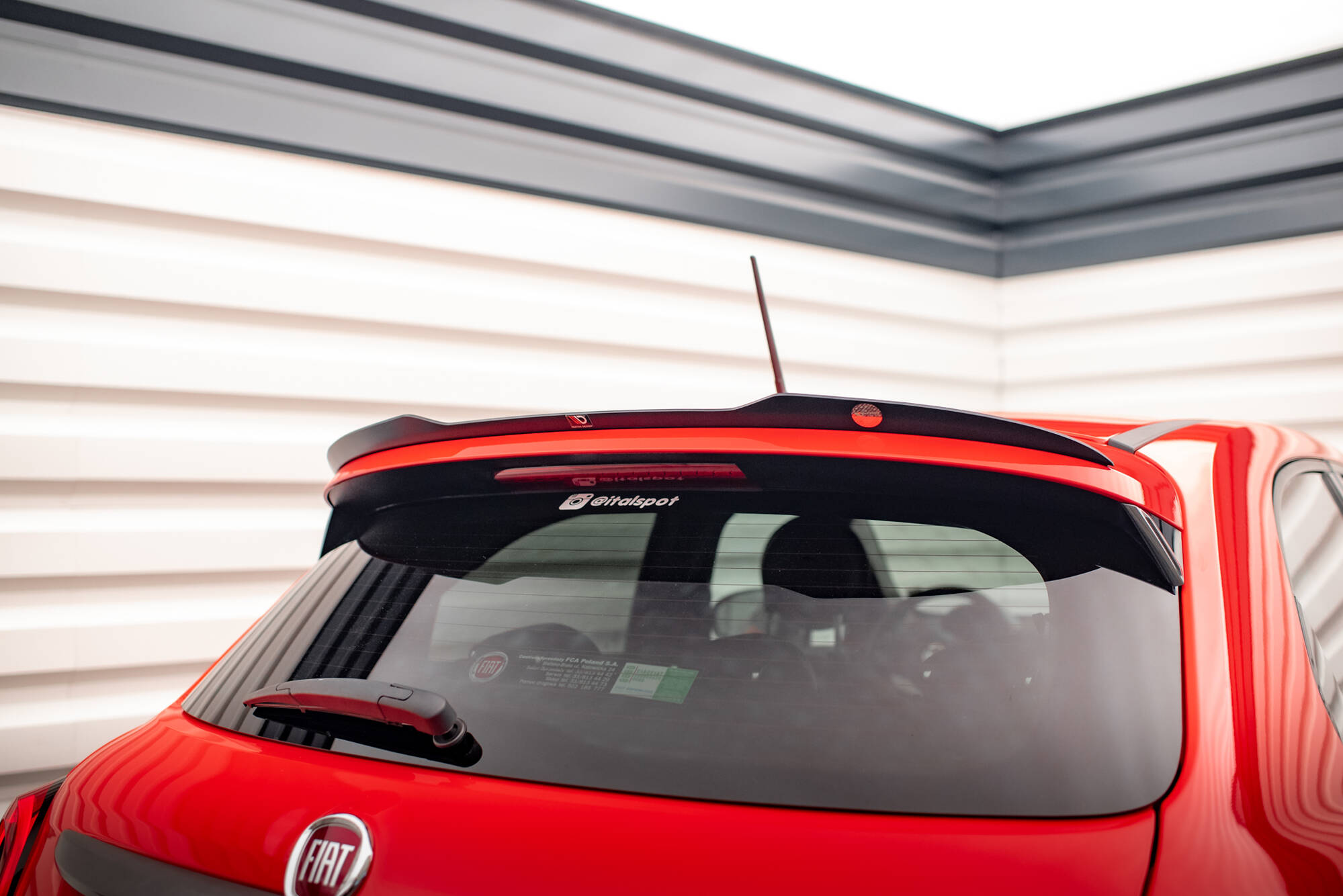 Spoiler CAP Fiat 500X Sport Mk1 Facelift - 3
