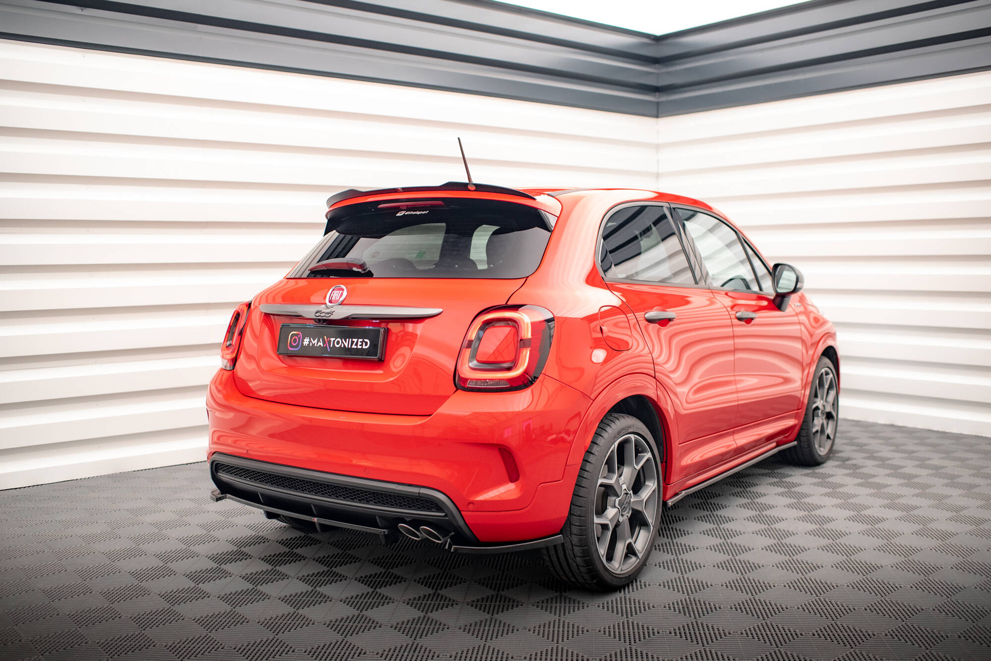 Spoiler CAP Fiat 500X Sport Mk1 Facelift - 2