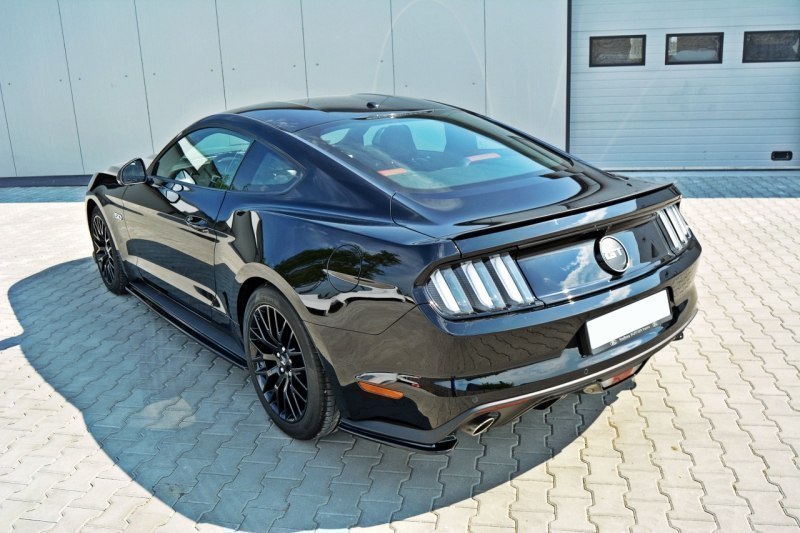REAR SIDE SPLITTERS FORD MUSTANG MK6 GT - 2