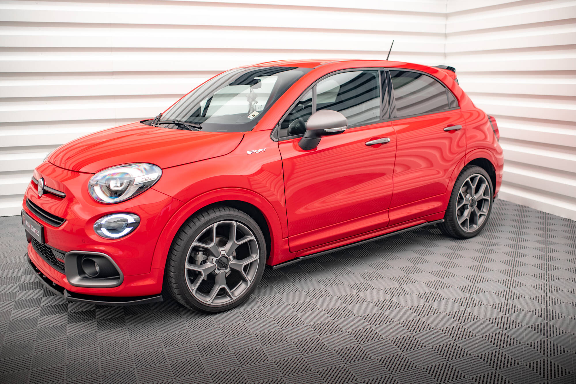 Side Skirts Diffusers Fiat 500X Sport Mk1 Facelift - 3