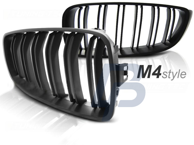 BMW F32,F33,F36 13-  M4 LOOK MATT BLACK - 7