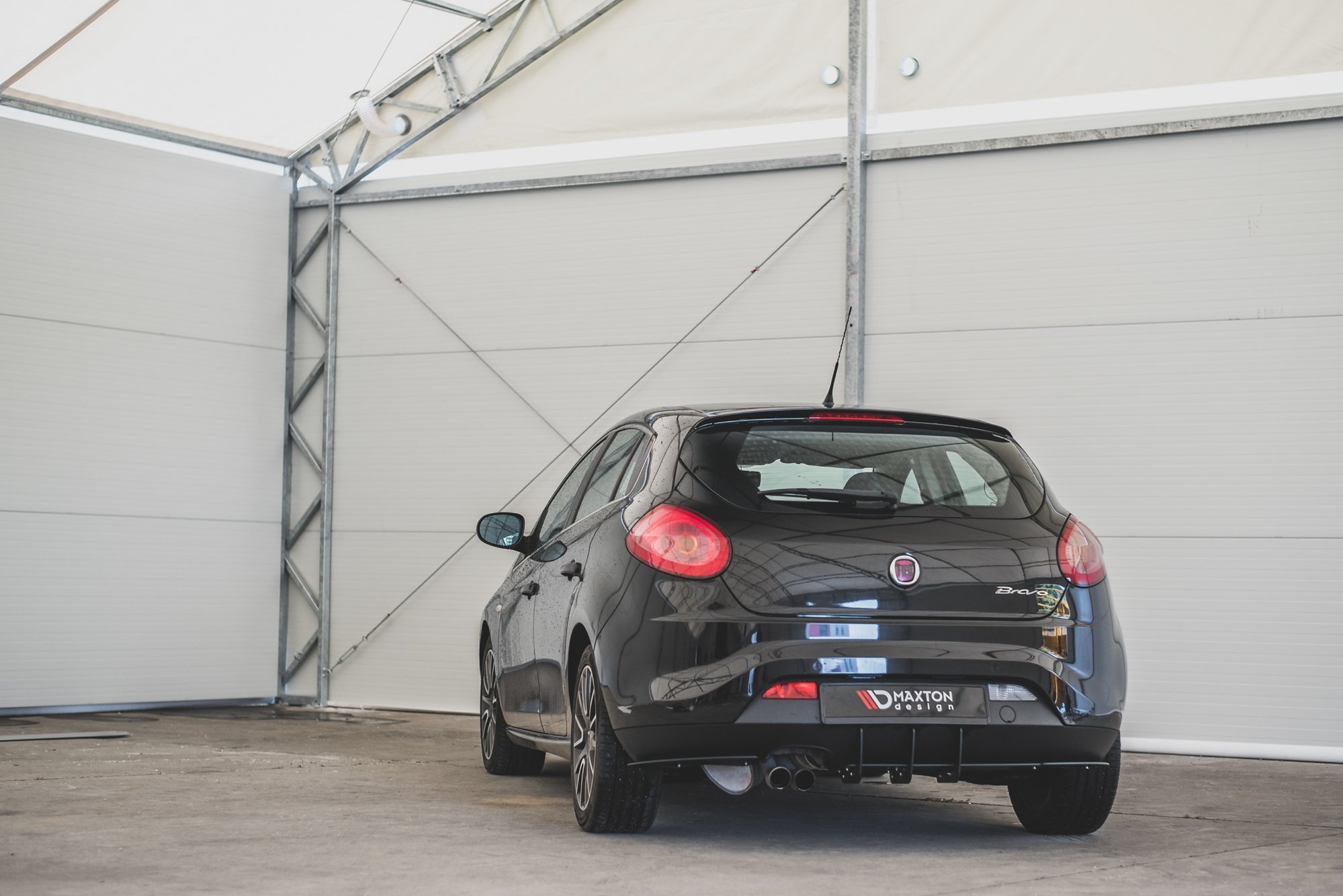Rear Diffuser Fiat Bravo Sport MK2 (2007-2014) - 4