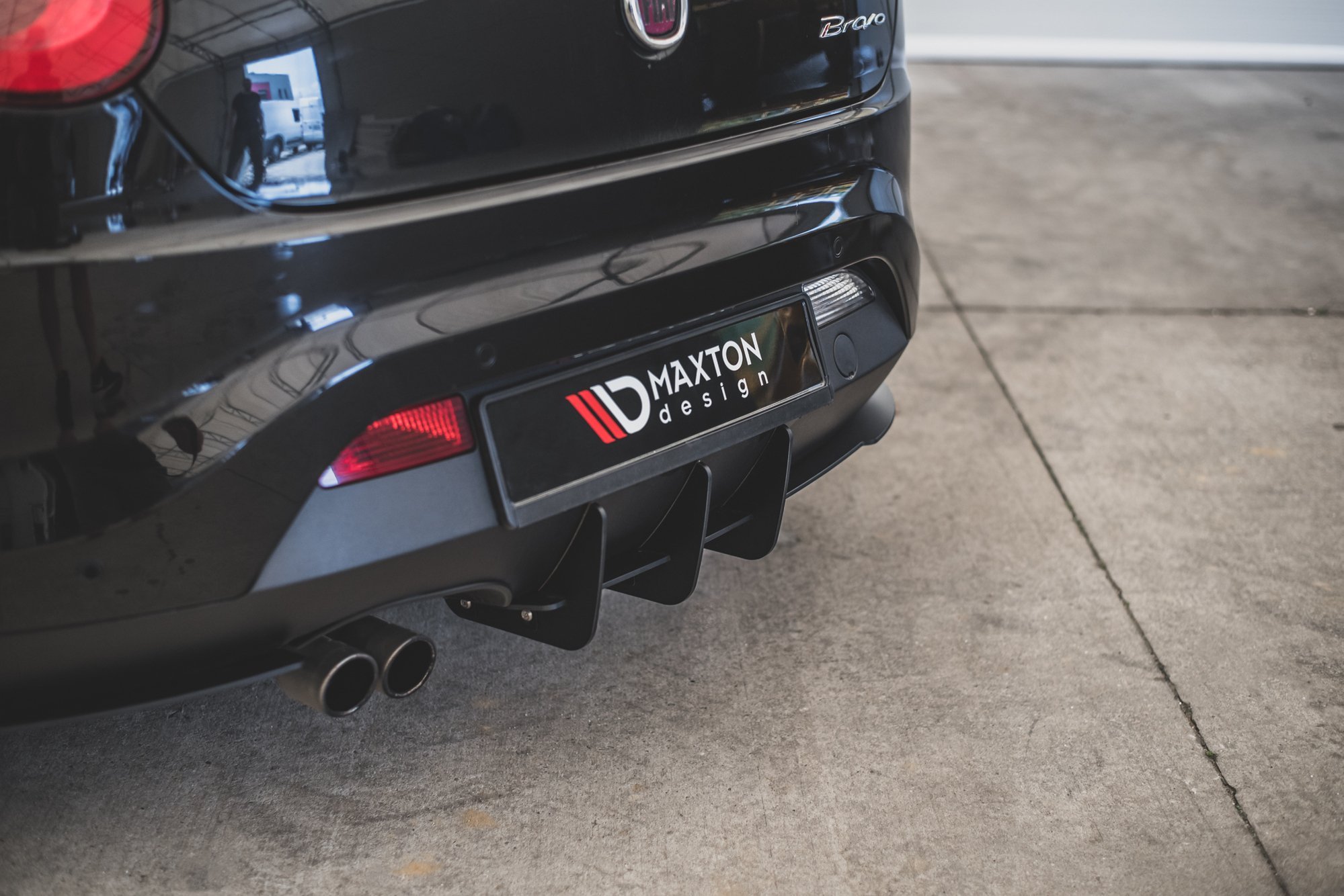 Rear Diffuser Fiat Bravo Sport MK2 (2007-2014)