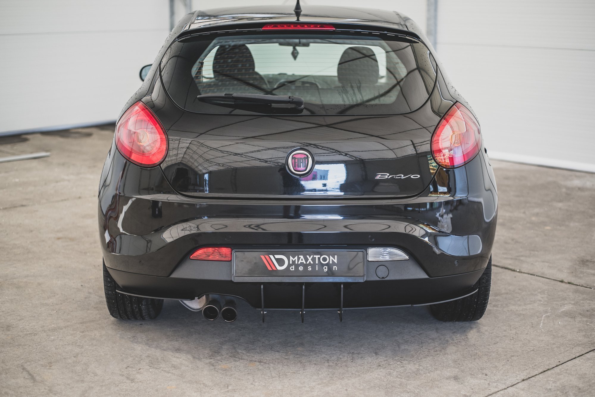 Rear Diffuser Fiat Bravo Sport MK2 (2007-2014) - 2